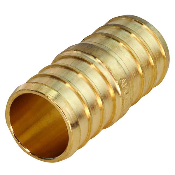 1 In. X 3/4 In. Brass PEX Barb Reducing Coupling